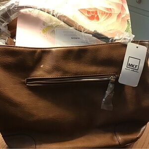 Brown Leather Shoulder Bag